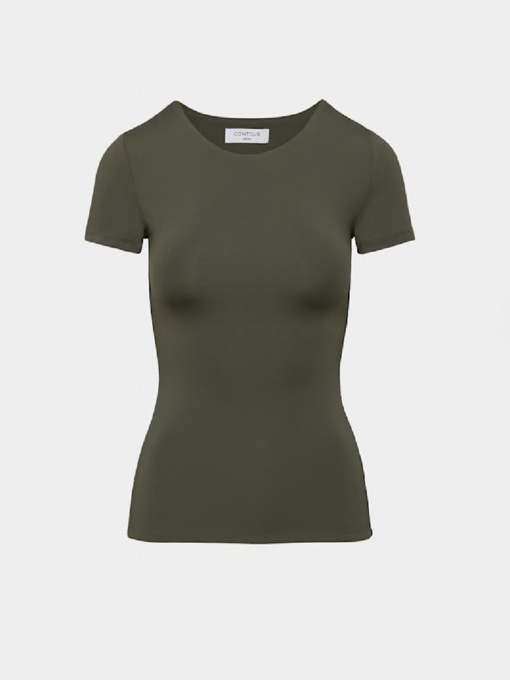 ARITZIA | Original Contour Marvel Crew T-Shirt | Olive Green | M - Picture 2 of 7
